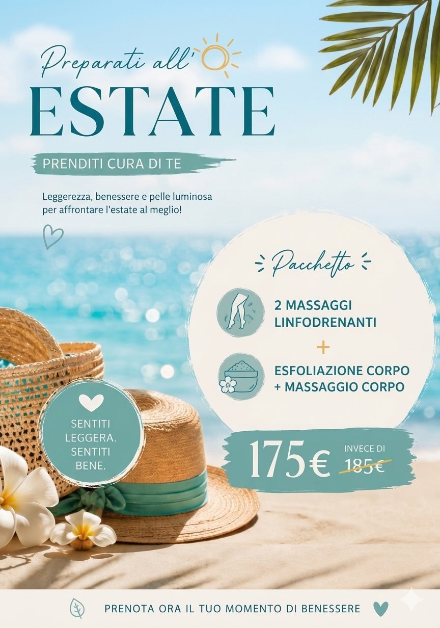 Preparati all'estate — pacchetto benessere